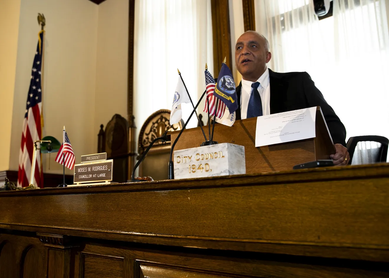 Start of Interim Mayor Term